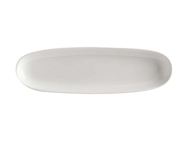 MW White Basics Oblong Platter 30 X 9cm AX0399