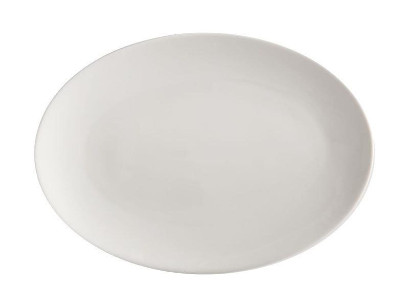 MW White Basics Oval Plate 35x25cm AX0395