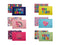 MW Kasey Rainbow Be Kind  Reversible Placemat 43.5x28.5cm 6pc Gift Pack GI0280