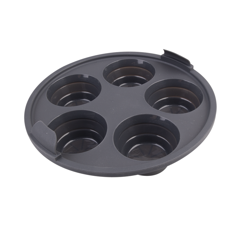 Silicone Round Collapsible 5 Cup Muffin Pan 3144 22cm Dia. 3144