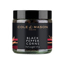 Cole and Mason Black Peppercorn 55g 33090