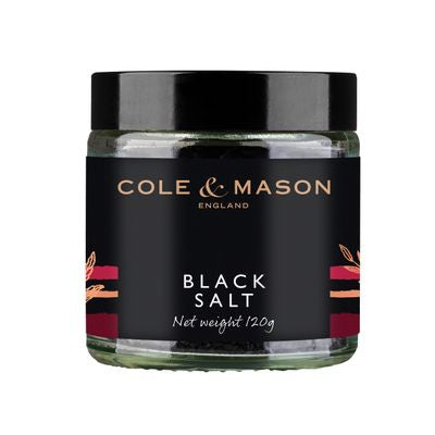 Cole and Mason  Black Salt 120g 33097
