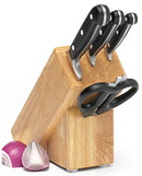 Mundial 5piece Cutlery Block Set Timber Block 70005 RRP $ 489