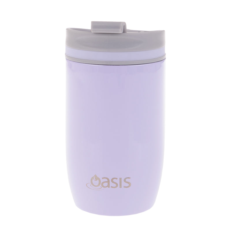 Oasis S/S Double Wall Insulated Travel Cup 300ML Lilac 8913L