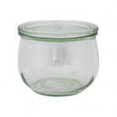 Weck Tulip Glass Jar w Lid 580ml  100x85mm 82378 c6