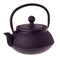 Cast Iron Teapot 500ml Fine Hobnail Black 4071BK