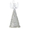 Angel Glitter Decoration 8x8x19cm White 45.2171.01