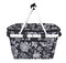 SHOP & GO Insulated Carry Basket wLid Black 4696CB