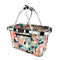 Sachi Two Handle Carry Basket Pastel Blooms 4697PBL
