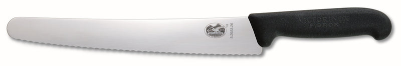 Victorinox Pastry Knife 26cm Wavy Edge Fibrox Black 5.2933.26 RRP 110.95