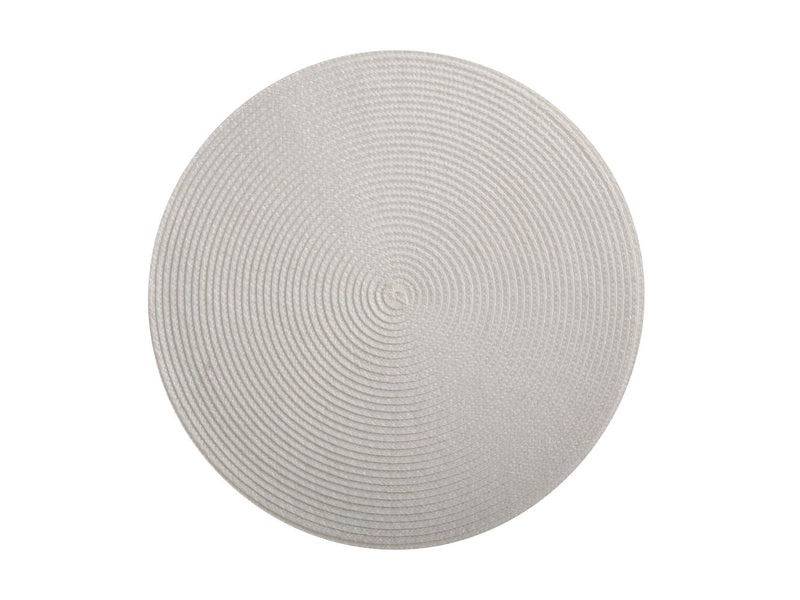 MW Table Accents Round Placemat 38cm White GI0266