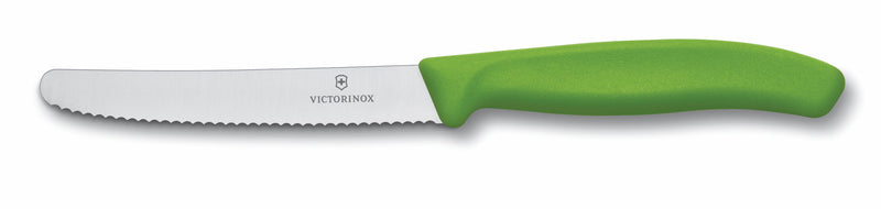 VICTORINOX TOM & SAUSAGE KNIFE GREEN  6.7836.L114
