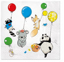Paw Lunch Napkins 33cm Animals Party 61665