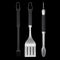 Weber Precision 3 piece Grill Tool Set Stainless Steel 6772