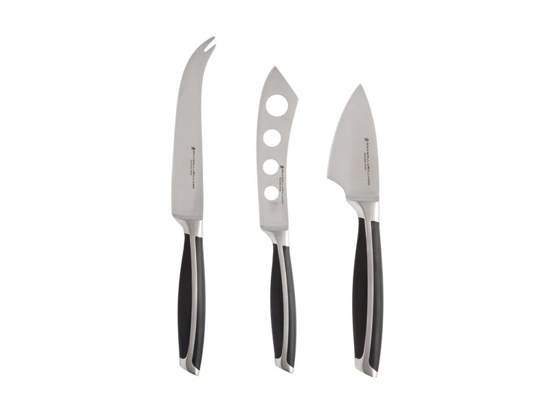 MW Stanton Cheese Knife Set 3piece Black Gift Boxed JA0023 RRP $59.95