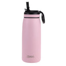 Oasis 780ml Insulated Sports Bottle Sipper Straw  Carnation 8893CN