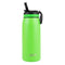 Oasis 780ml Insulated Sports Bottle Sipper Straw Neon Green 8893NGR