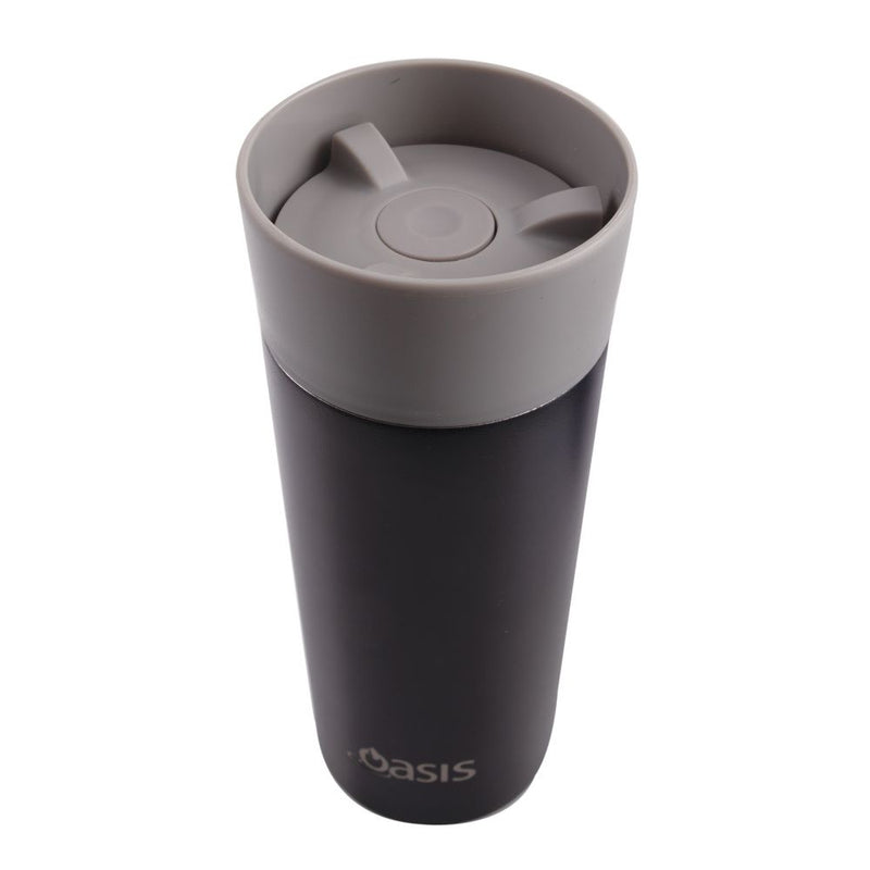 Oasis S/S Double Wall Insulated Travel Cup 360ML Black 8906BK