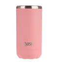 Oasis SS Double Wall Insulated Cooler Can 330ml Coral Cove 8923CC