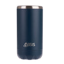 Oasis SS Double Wall Insulated Cooler Can 330ml Navy 8923NY