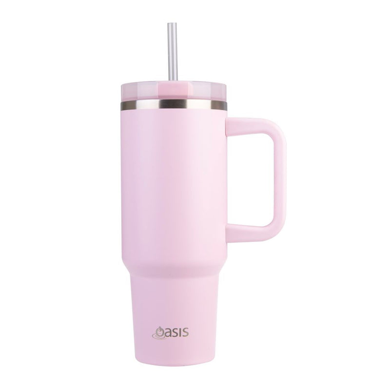 Commuter Travel Tumbler SS Double Wall Insulated 1.2L Pink Lemonade 8924PLE