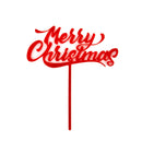 Merry Christmas Cake Topper CC-RXMAS