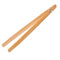 Bamboo Toast Tongs w Magnet 20cm 3307