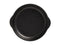 MW Caviar Plate with Handle 20x22.5cm Black AX0077