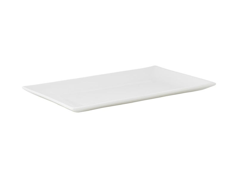 MW White Basics Rectangular Platter 27x16cm  AX0521