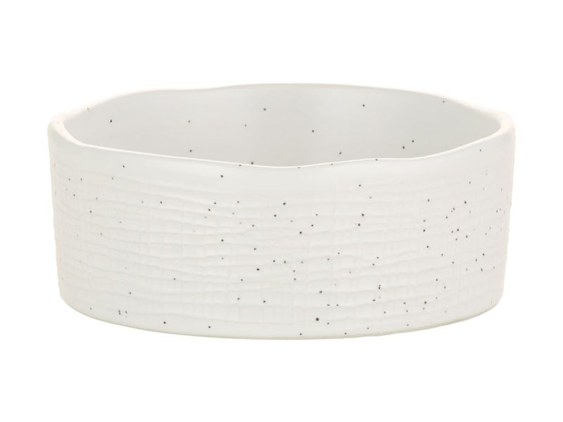 MW Onni Speckle White Bowl 9.x3.5cm AX0537
