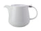 MW White Basic Teapot with Infuser 600ml White Gift Boxed AY0351