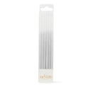 OMBRE Cake Candles SILVER (Pack of 12) CC-OMBSIV