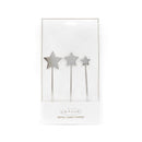 SILVER Metal Cake Topper – STARS CC-SISTAR