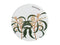 MW Royal Botanic Garden Ceramic Round Coaster 9.5cm Wattle DU0145