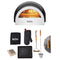 DeliVita Wood Fired Oven and Accessories Bundle Very Black  DV-6003
