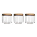 Ecology Pantry Square Set 3 Canisters EC15162 RRP $49.95
