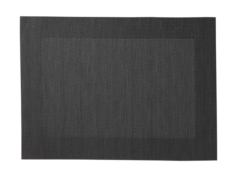 MW Placemat Wide Border 45x30cm Charcoal GI0030