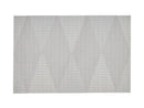 MW Table Accents Placemat 45x30cm Diamond Grey White GI0365