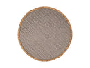 MW Table Accents Placemat 38cm Round Grey Natural GI0376