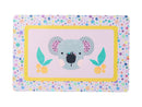 Kasey Rainbow Critters Placemat Reversible 43.5 x 28.5cm Pink GI0394