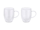 Blend Double Wall Glass Mug 350ml Set of 2 Gift Boxed GU0315 RRP $34.95