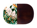 <p>The Black Pen Night Garden  Board Mango Wood and Enamel 38x25cm GX0438