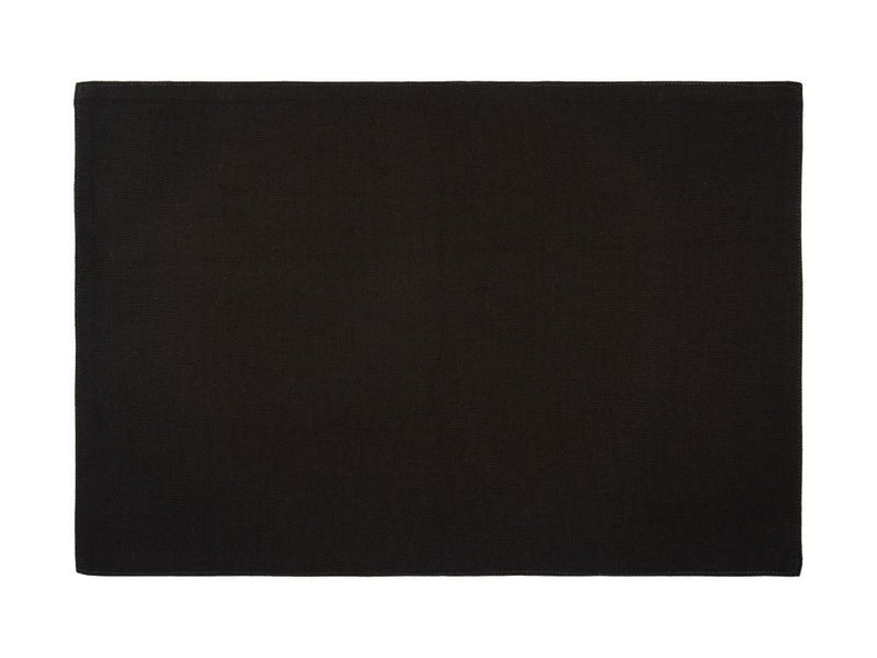 MW Cotton Classic Placemat 45x30cm Black GX0728
