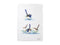 Katherine Castle Bird Life Tea Towel 50 x 70cm Blue Wren GX0793
