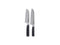 KA Gourmet Santoku Knife Set 2pc With Sheath   80113  RRP $99.95