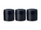 MW Epicurious Canister 600ml Set of 3 Black Gift Boxed IA0055