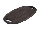 MW Graze Oval Serving Board Black 48x25x2cm JG0037 RRP $59.95