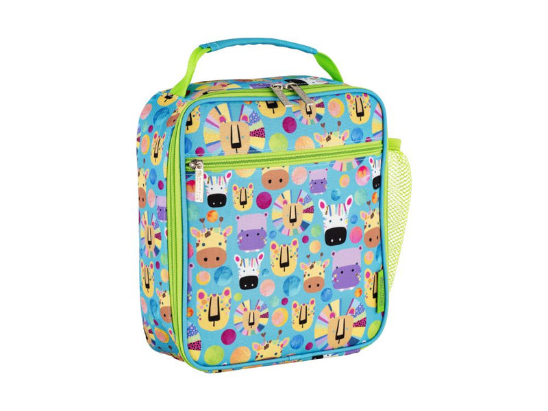 Kasey Rainbow Critters insulated Childrens Lunch Bag Blue LI0045