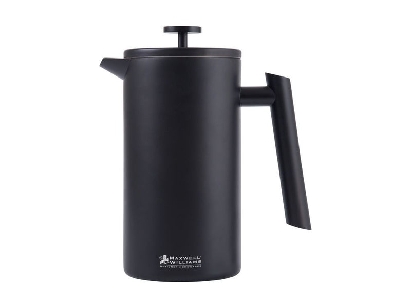 MW Blend Robusta Double Wall Plunger 1L Black Gift Boxed LQ0044 RRP $99.95