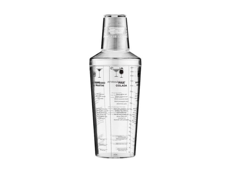 Cocktail & Co Cocktail recipe Shaker 700ml Gift Boked LU0104